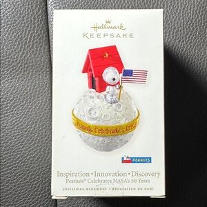 Hallmark Keepsake Peanuts Snoopy Celebrates NASA’s 50 Years ornament